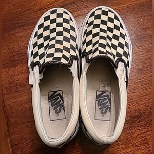 Vans Off The Wall Checked Slip On Sneakers